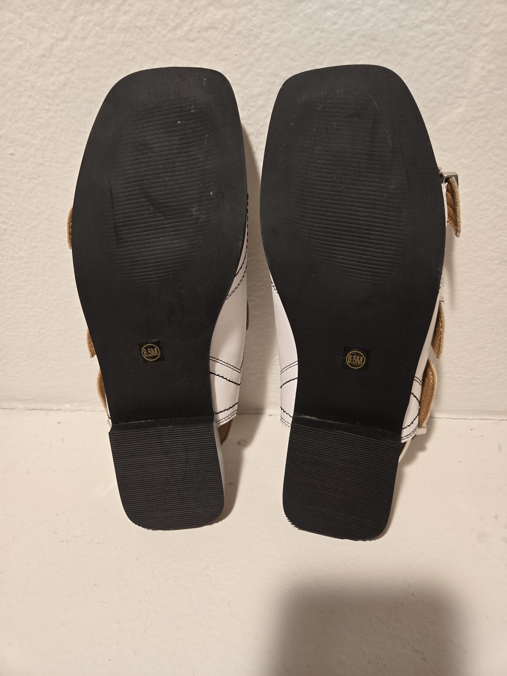 Coconuts By Matisse Contrast Stich Buckle Sandals - Picture 6 of 6